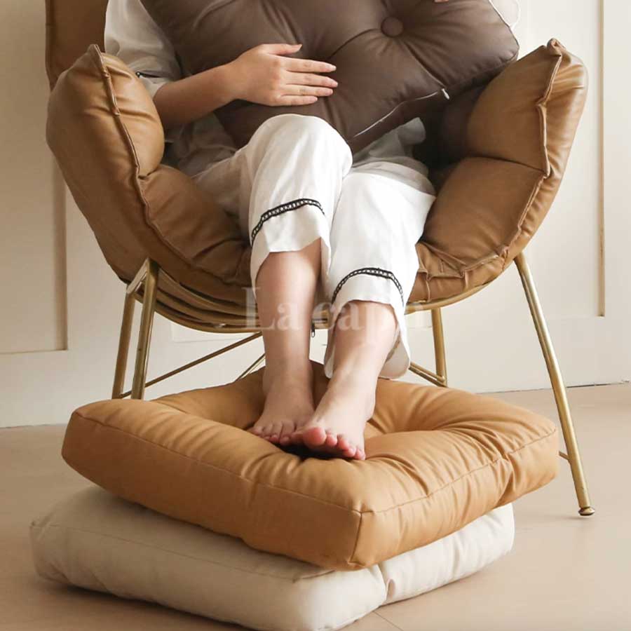 square PU leather cushion (4colors)