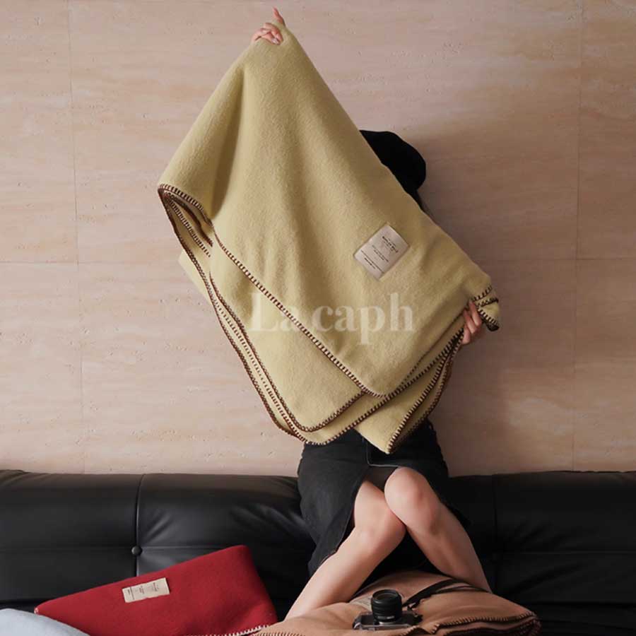 solid color soft blanket (6colors)