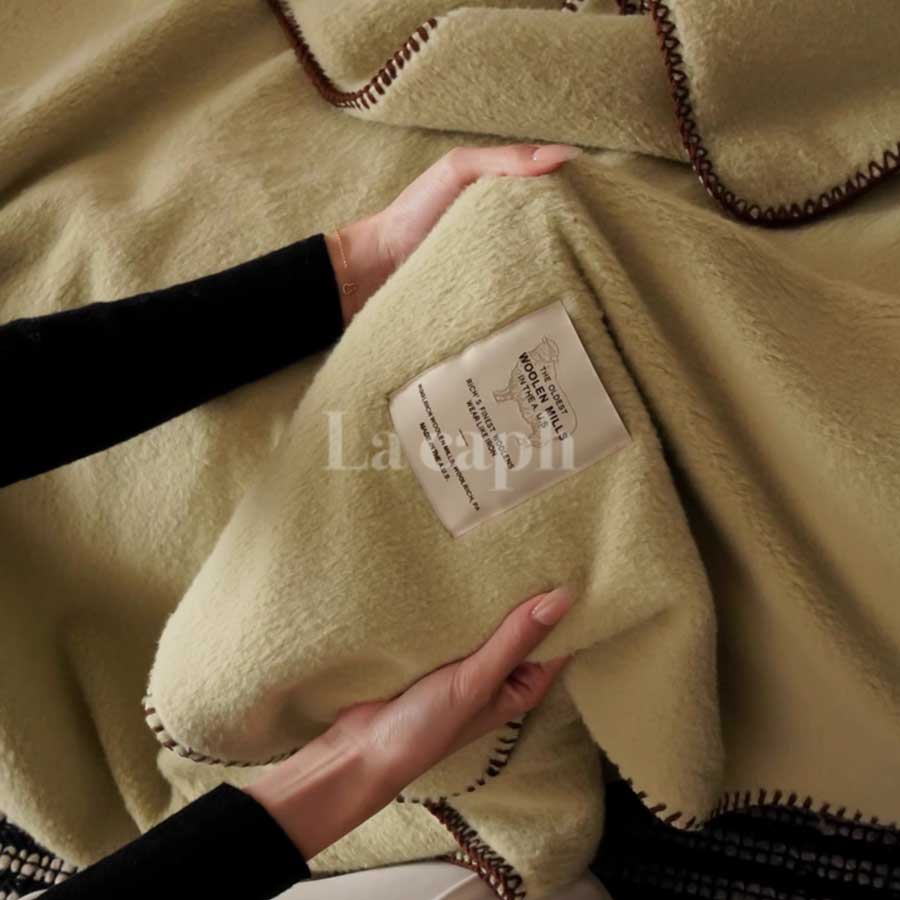 solid color soft blanket (6colors)