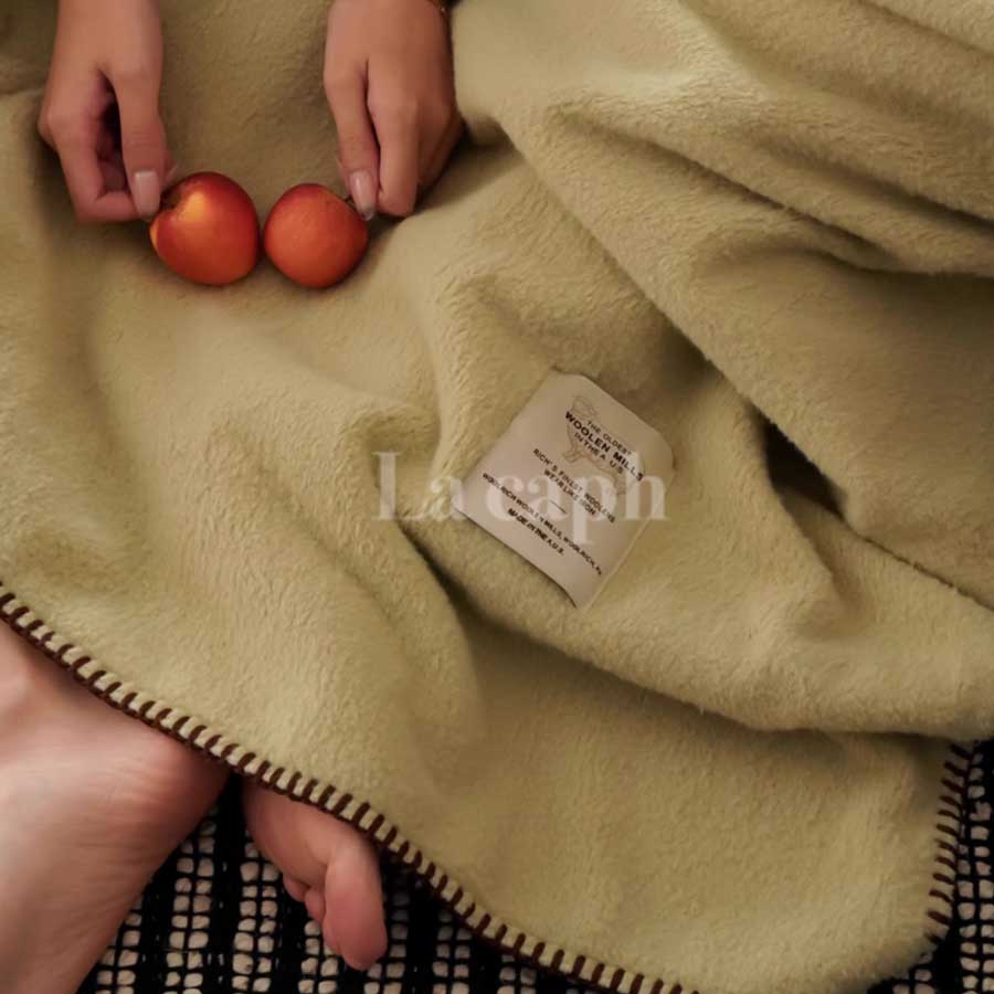solid color soft blanket (6colors)