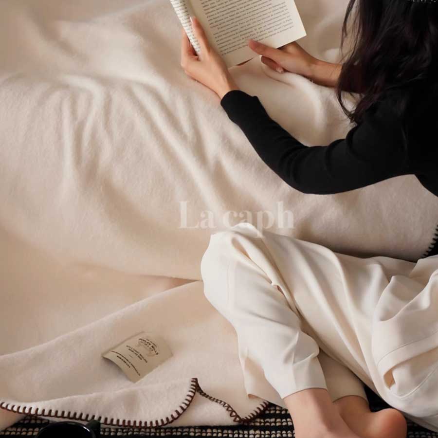 solid color soft blanket (6colors)