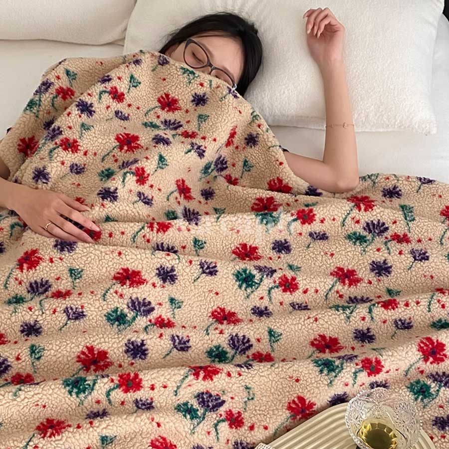 soft boa blanlet (4design)