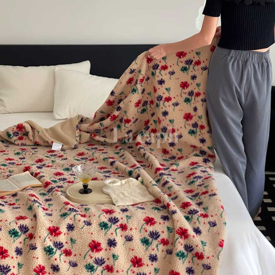 soft boa blanlet (4design)