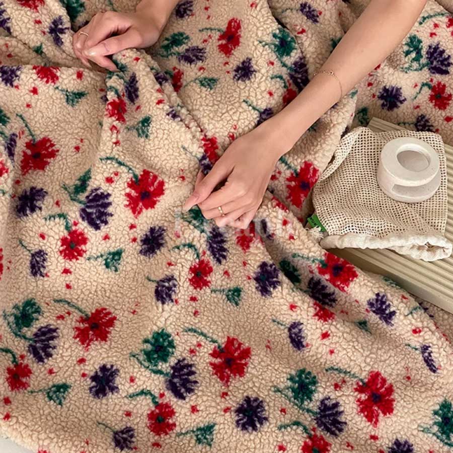 soft boa blanlet (4design)