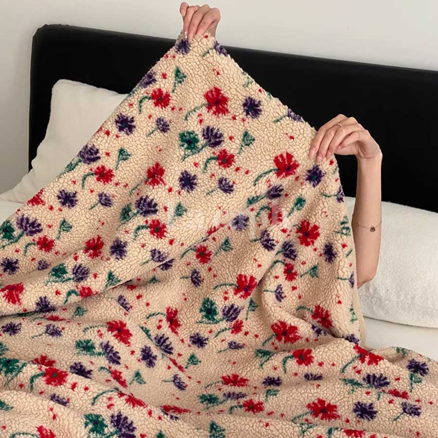 soft boa blanlet (4design)