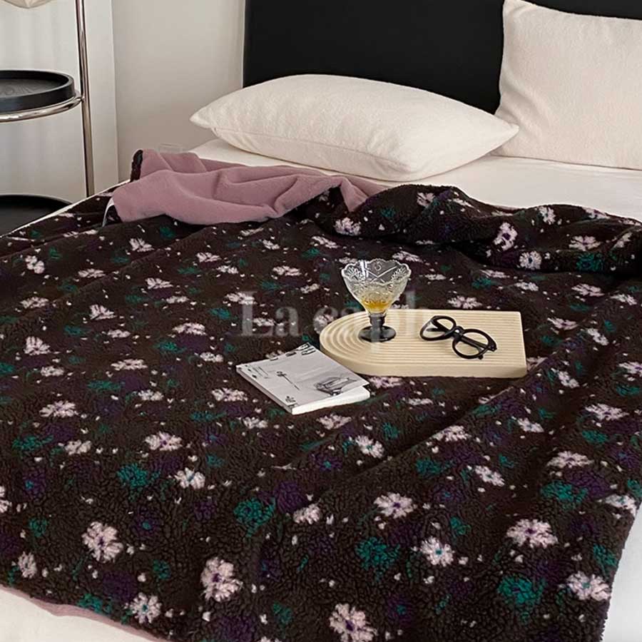 soft boa blanlet (4design)