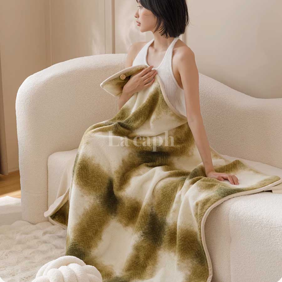 warm check blanket (3colors)