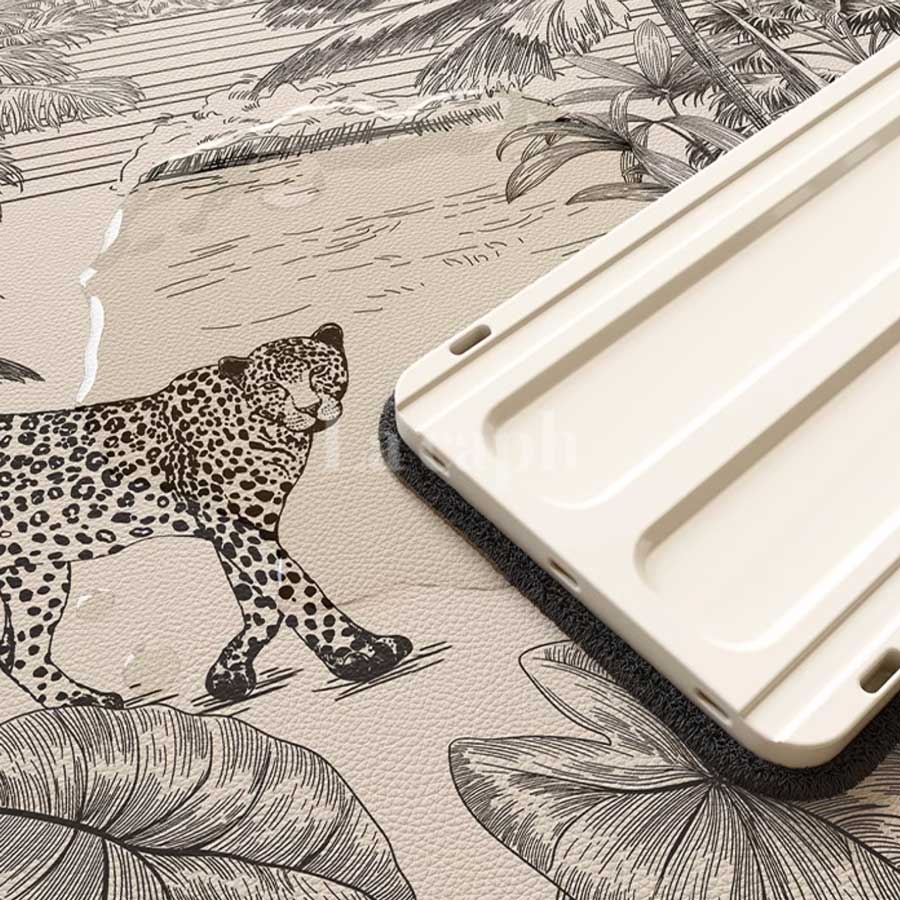 black jungle door mat (2types)