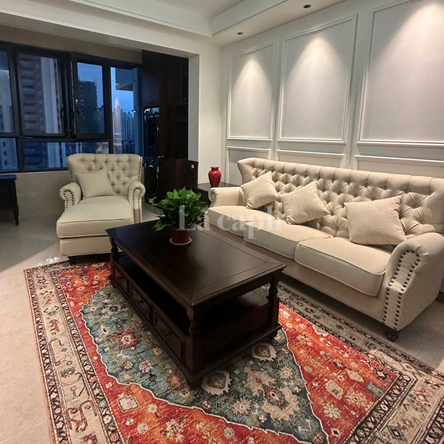 heritage mosaic rug