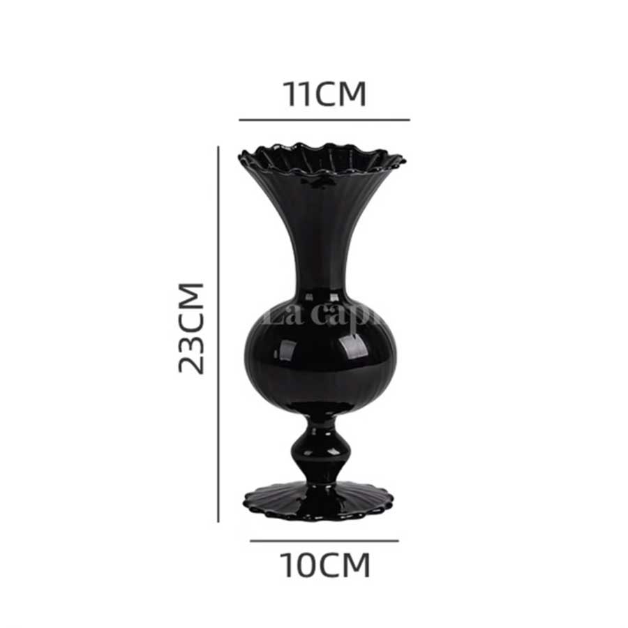elegant ripple vase