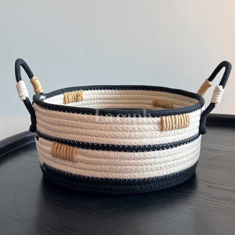 cotton rope basket(2sizes)