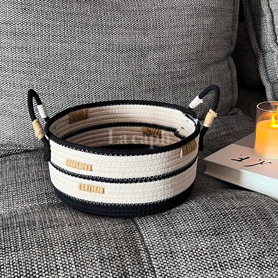 cotton rope basket(2sizes)