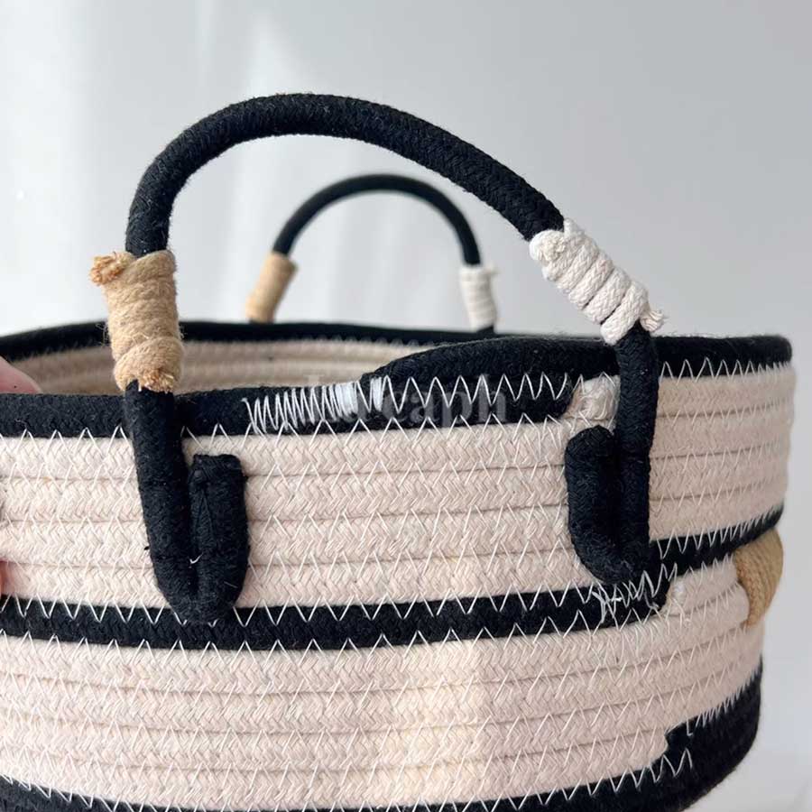 cotton rope basket(2sizes)