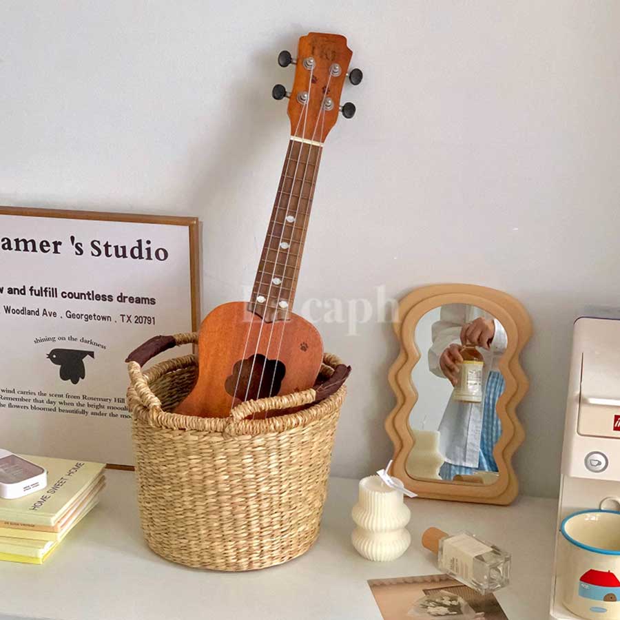 handwoven storage basket (3designs)