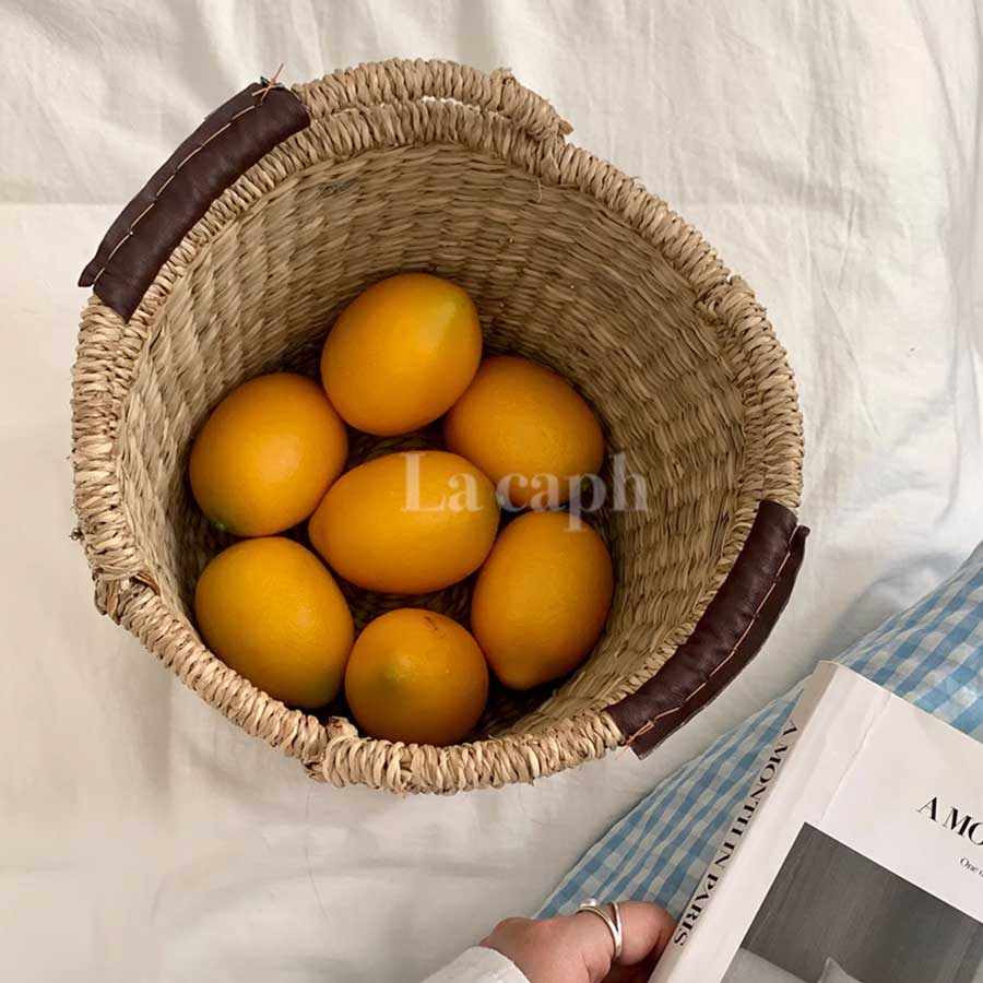 handwoven storage basket (3designs)
