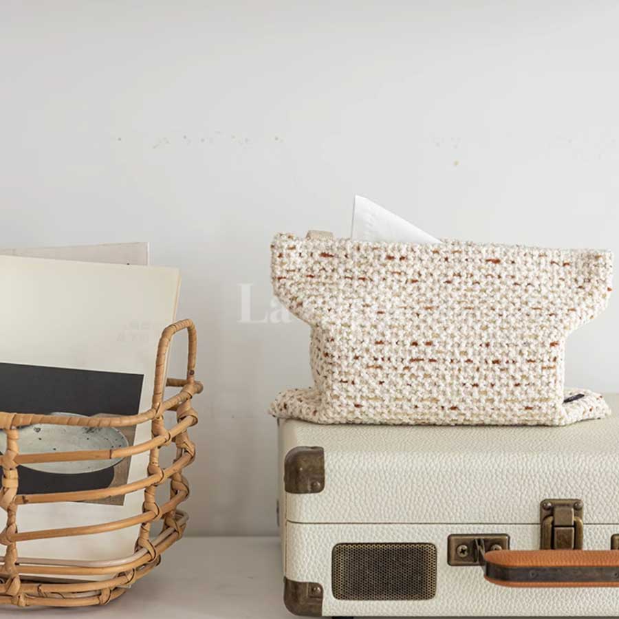 mix knit tissue cover (3colors)