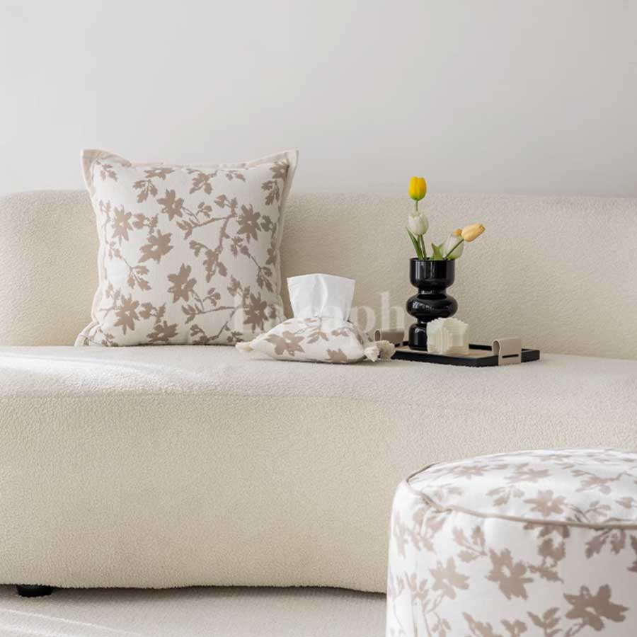 floral embroidered tissue cover (2colors)