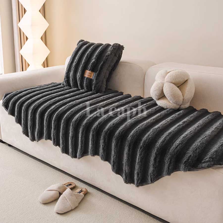 soft fur sofa cover (4colors)