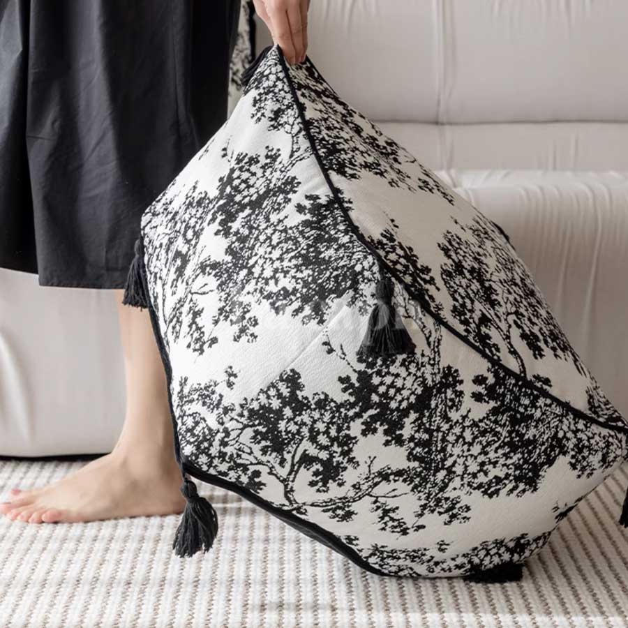 tassel accent stool (2colors)