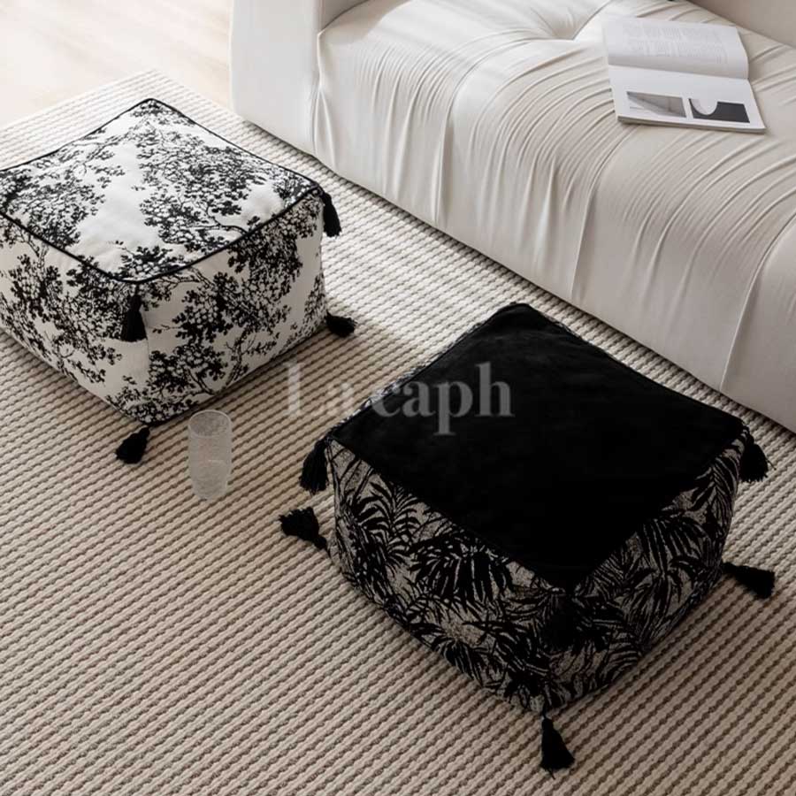 tassel accent stool (2colors)