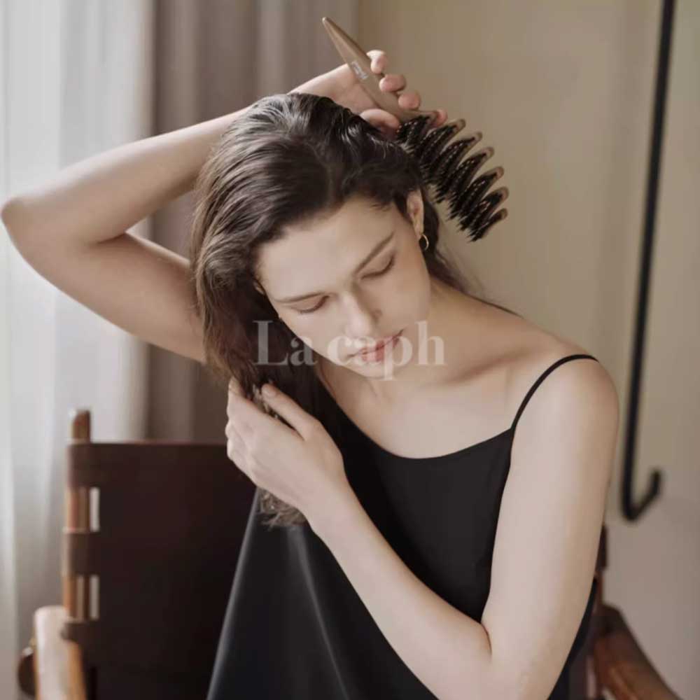 【即納】pinecone flex hair brush