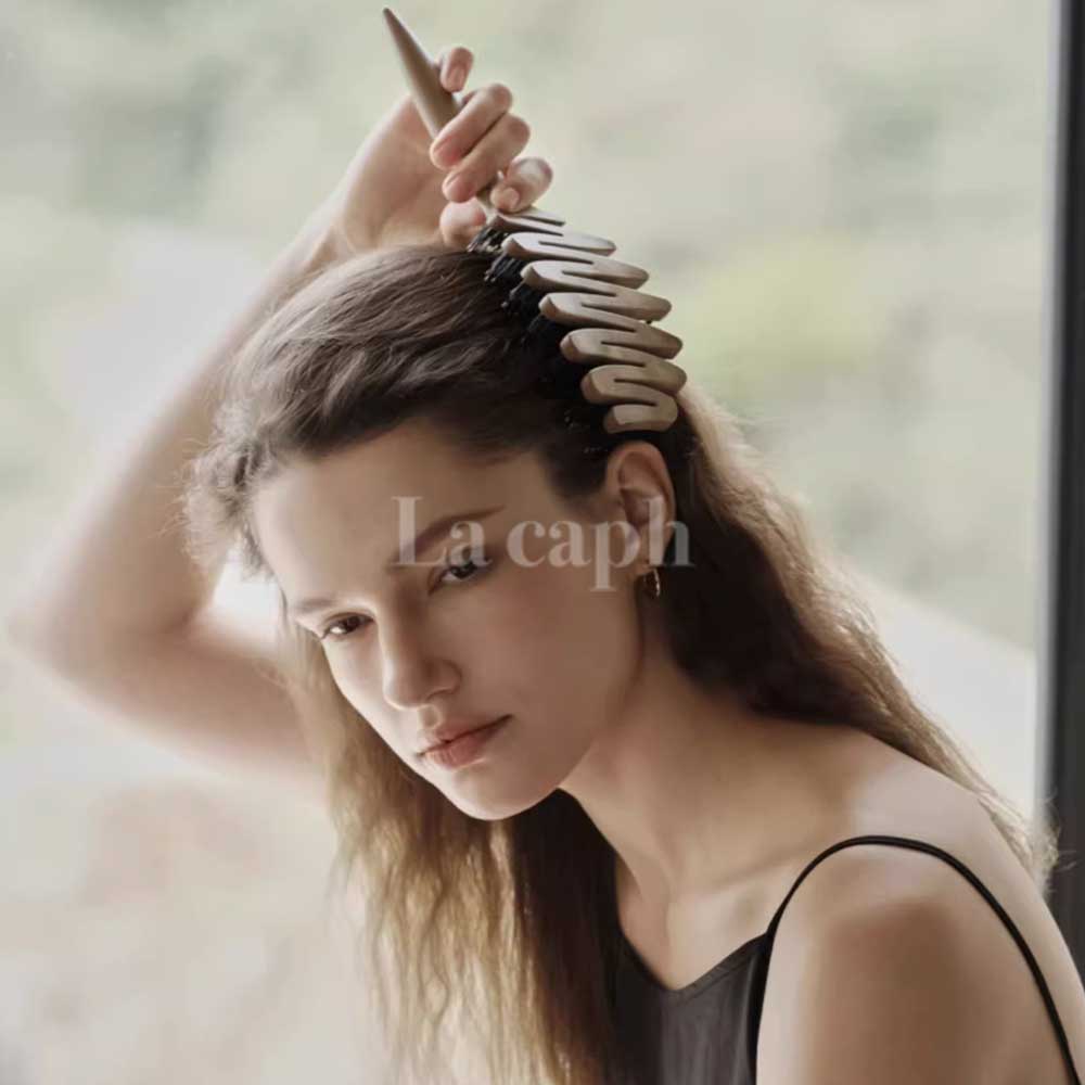 【即納】pinecone flex hair brush
