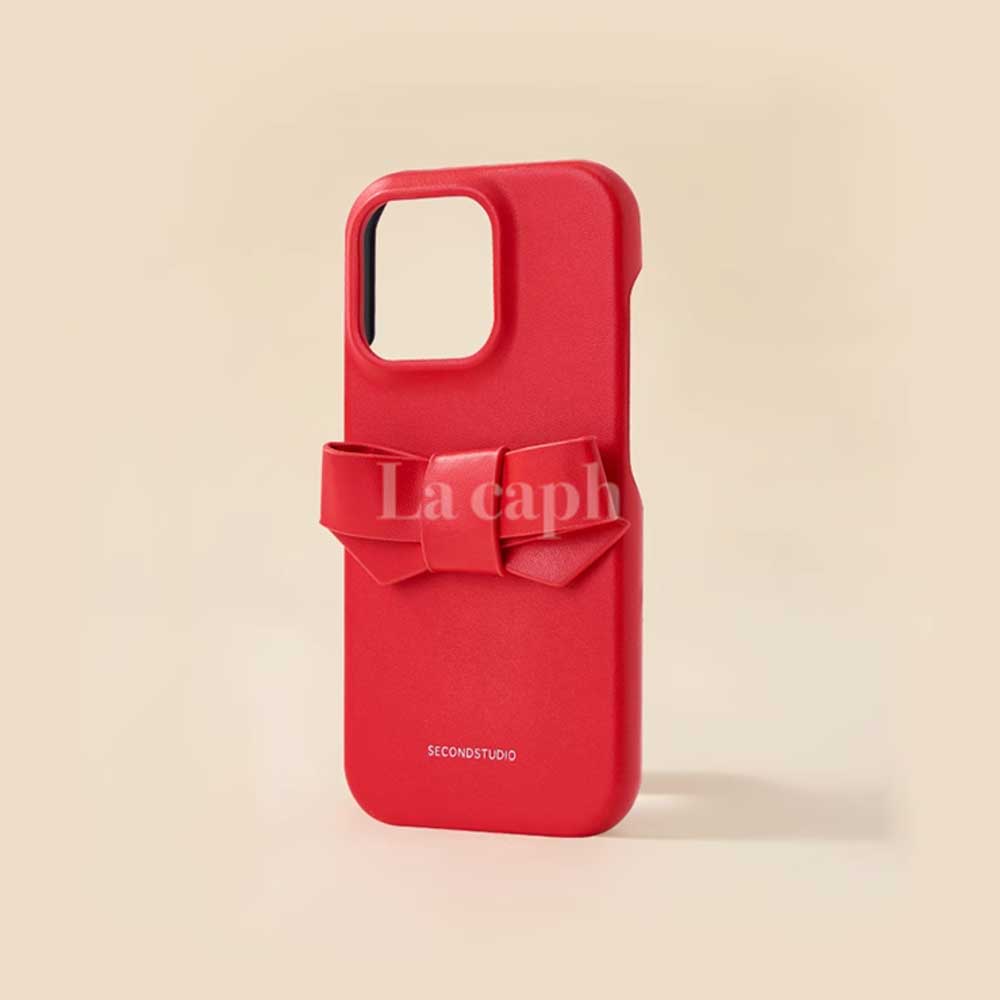 red ribbon iPhone case