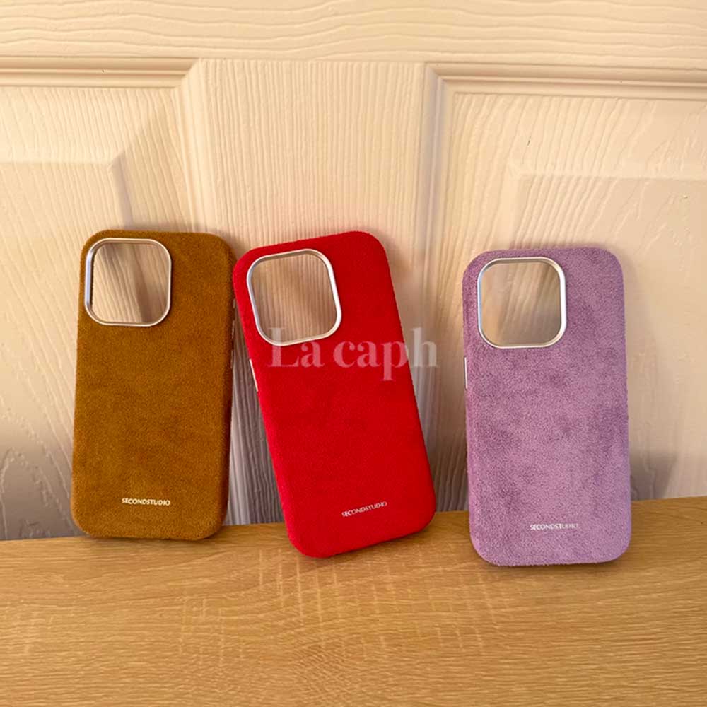 suede finish iPhone cover (3colors)