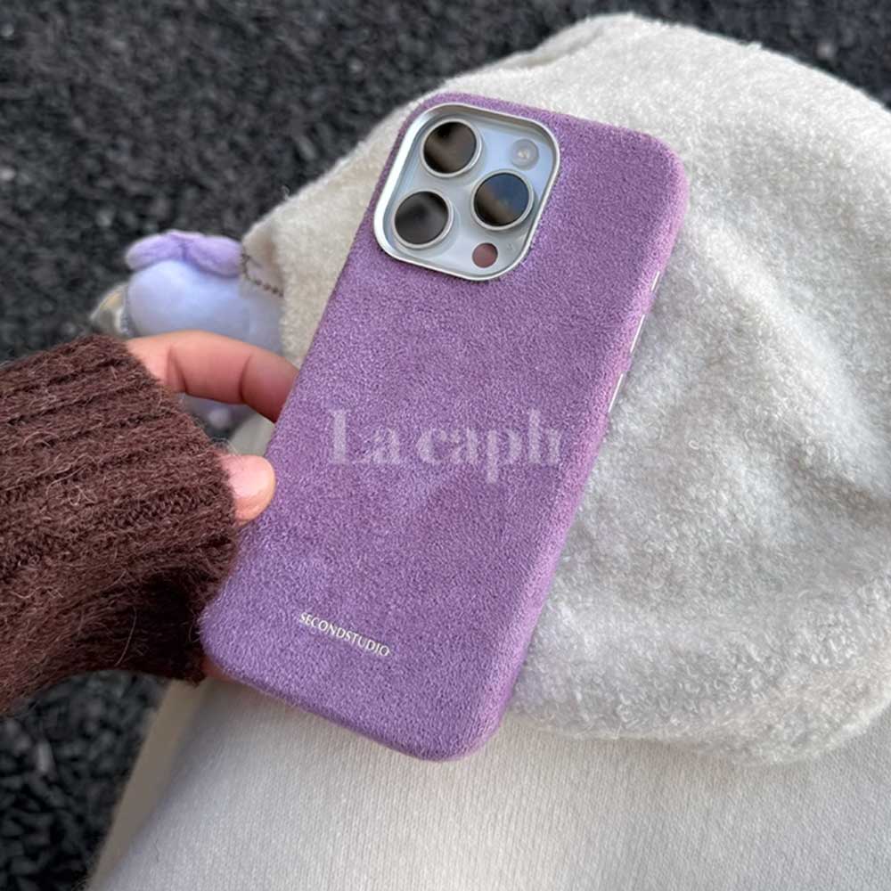 suede finish iPhone cover (3colors)