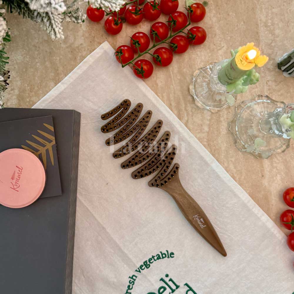 【即納】pinecone flex hair brush