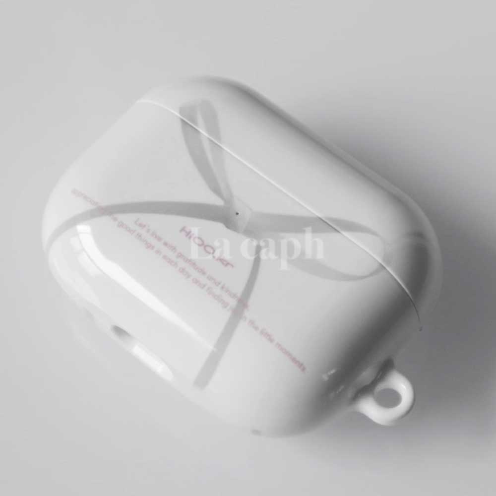 elegant ribbon AirPods case