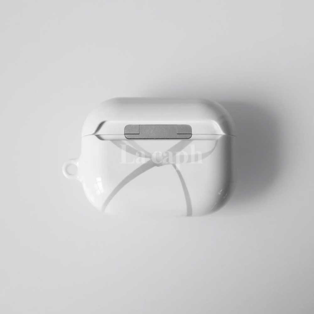 elegant ribbon AirPods case