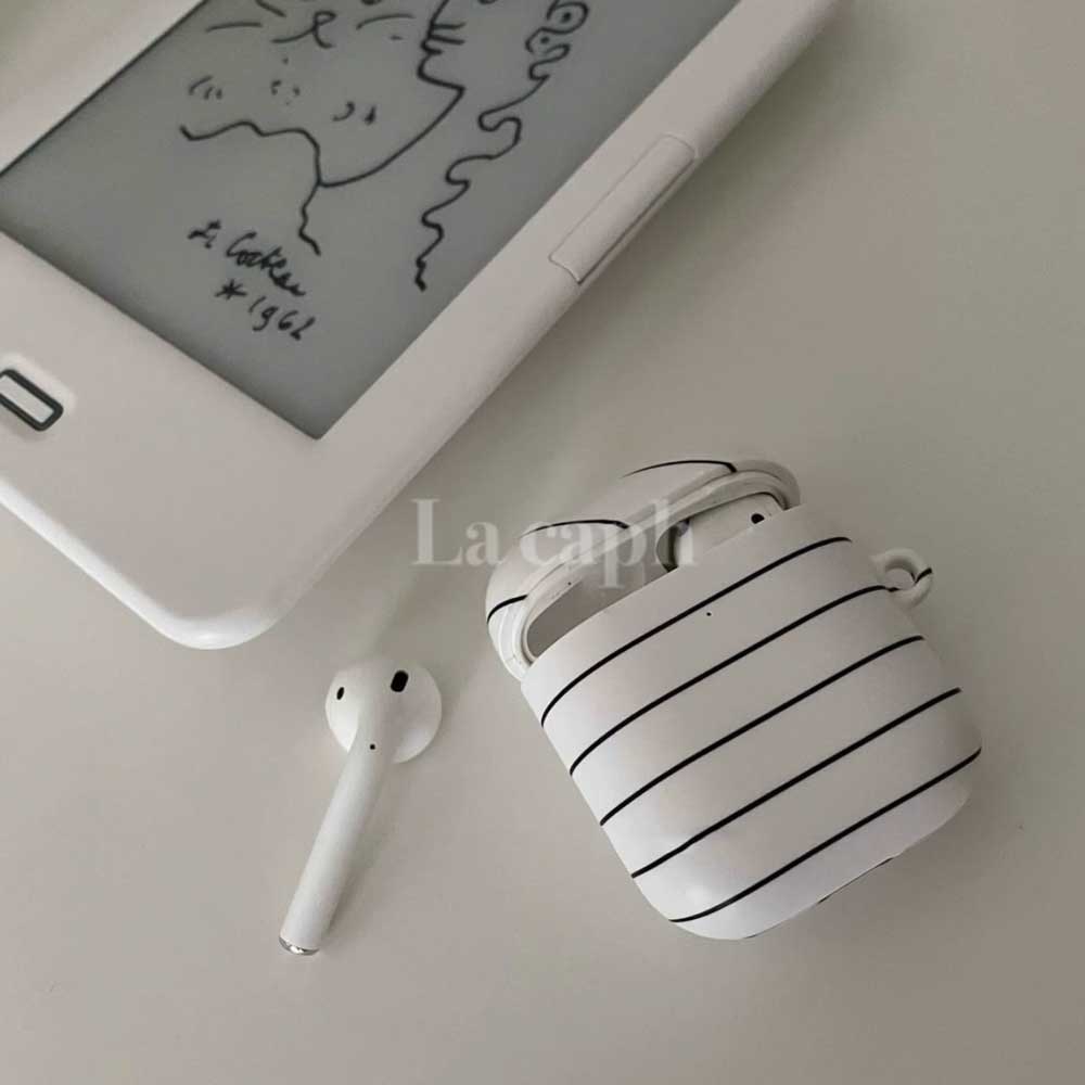 pinstripe AirPods case