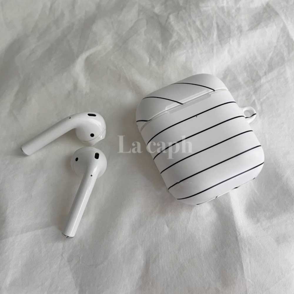pinstripe AirPods case
