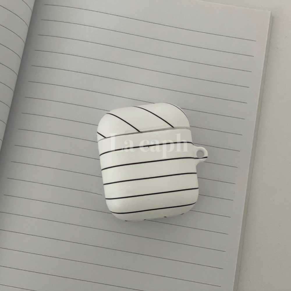 pinstripe AirPods case