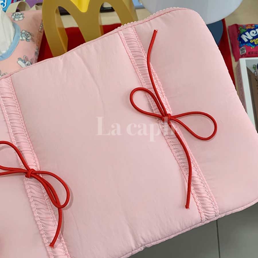 ribbon accent PC bag (3colors)