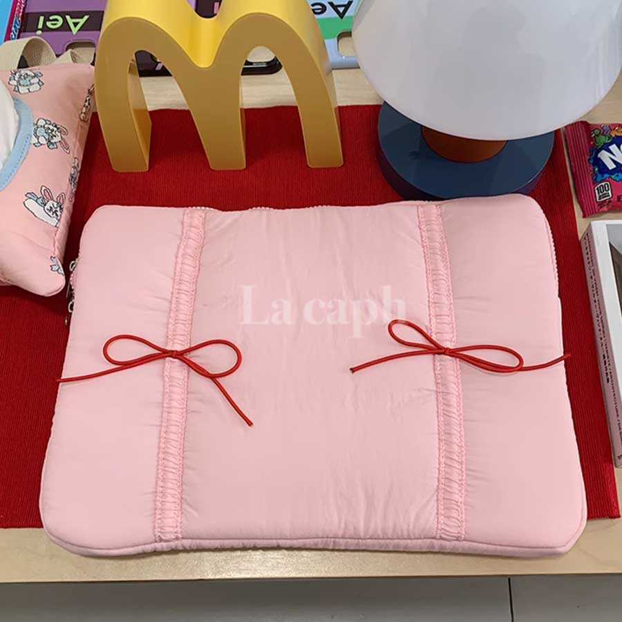 ribbon accent PC bag (3colors)