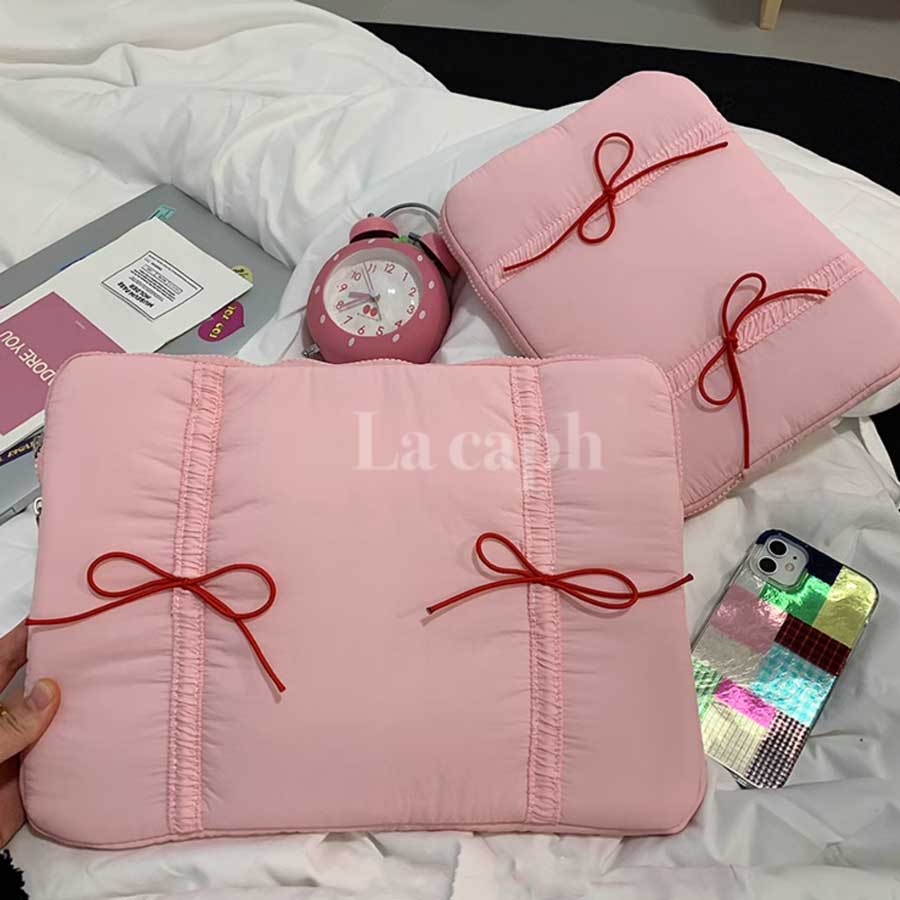 ribbon accent PC bag (3colors)