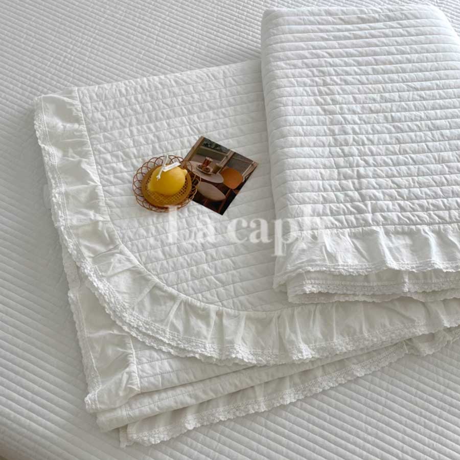 cotton quilted mattress & pillow sheets (5colors)