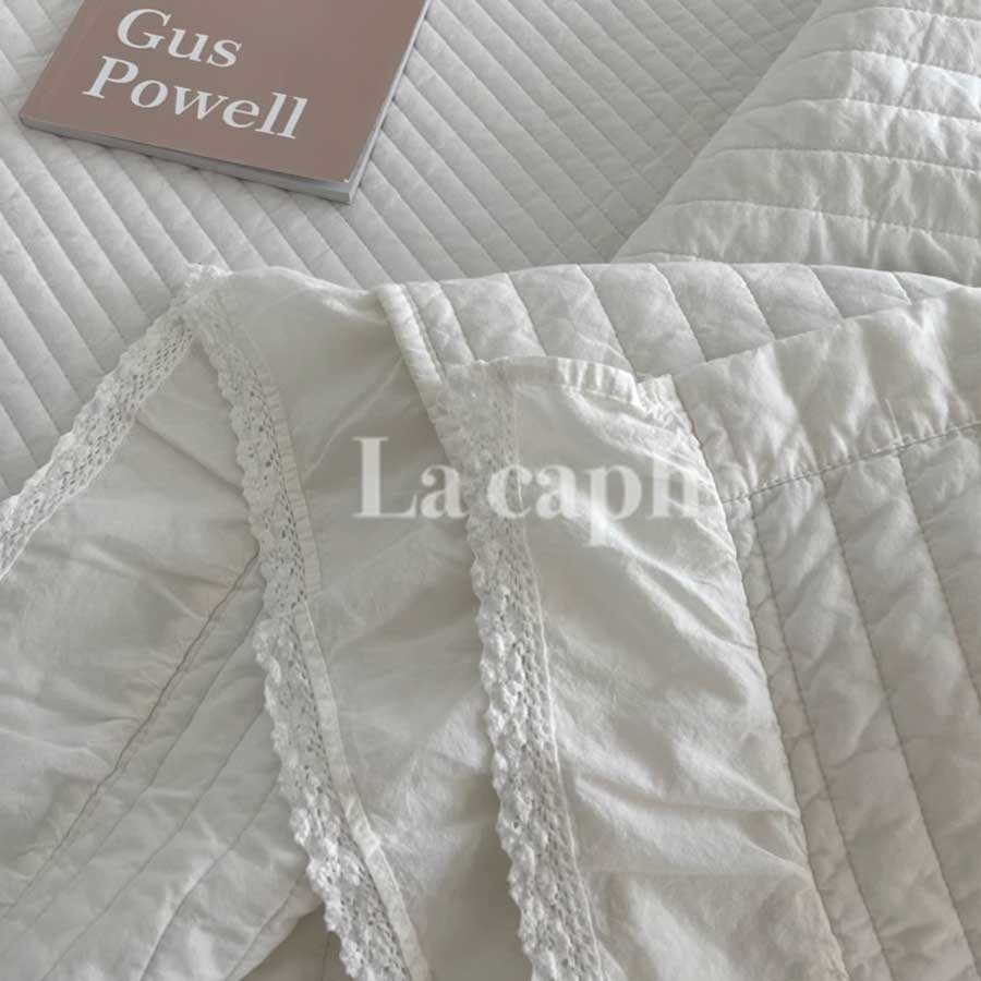 cotton quilted mattress & pillow sheets (5colors)