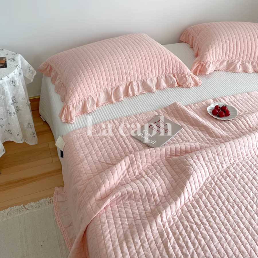 cotton quilted mattress & pillow sheets (5colors)