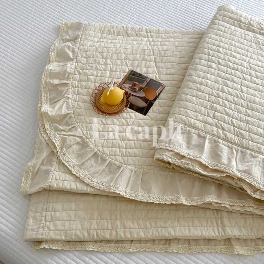 cotton quilted mattress & pillow sheets (5colors)