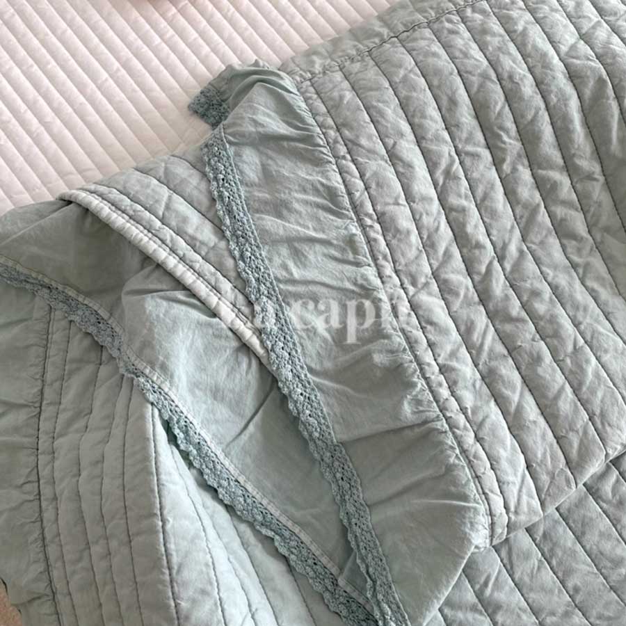 cotton quilted mattress & pillow sheets (5colors)