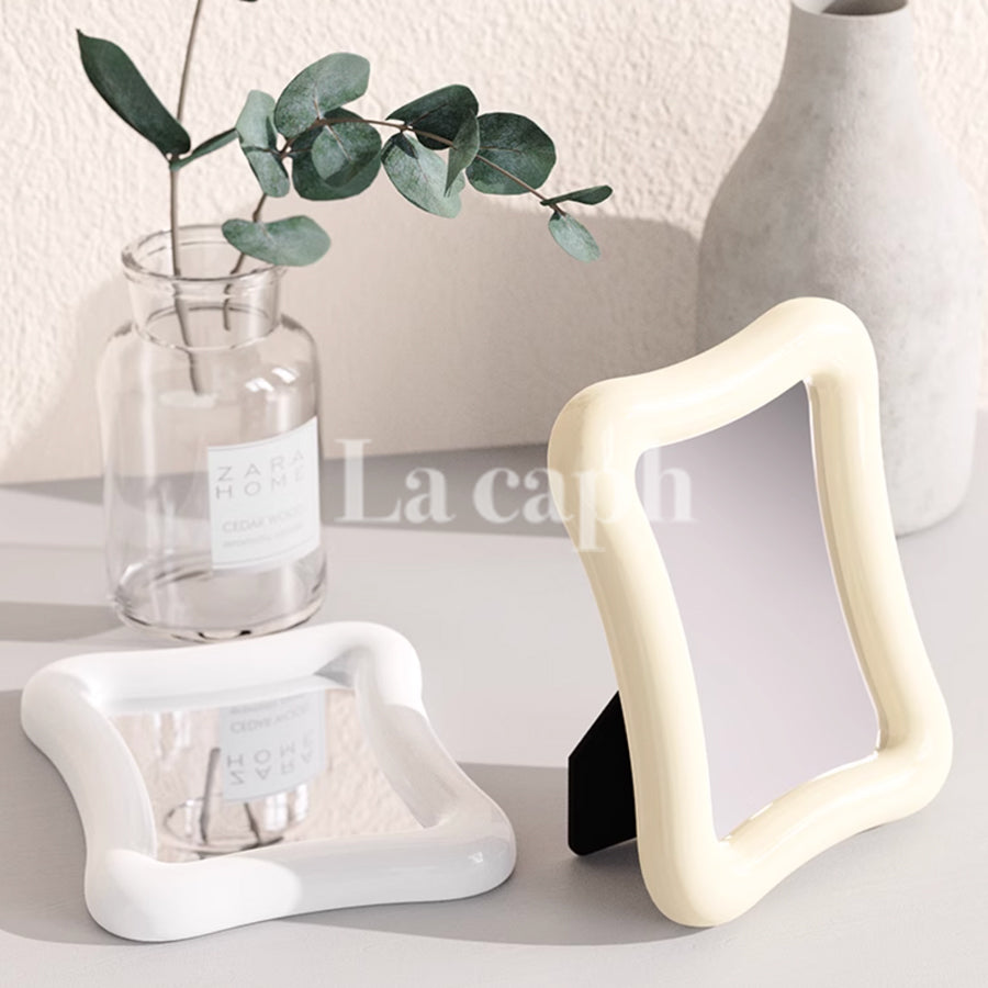 wavy frame mirror (7colors)