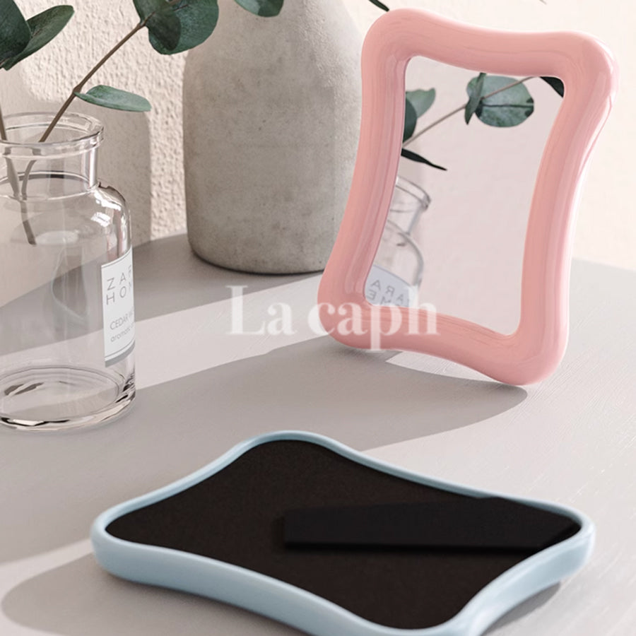 wavy frame mirror (7colors)