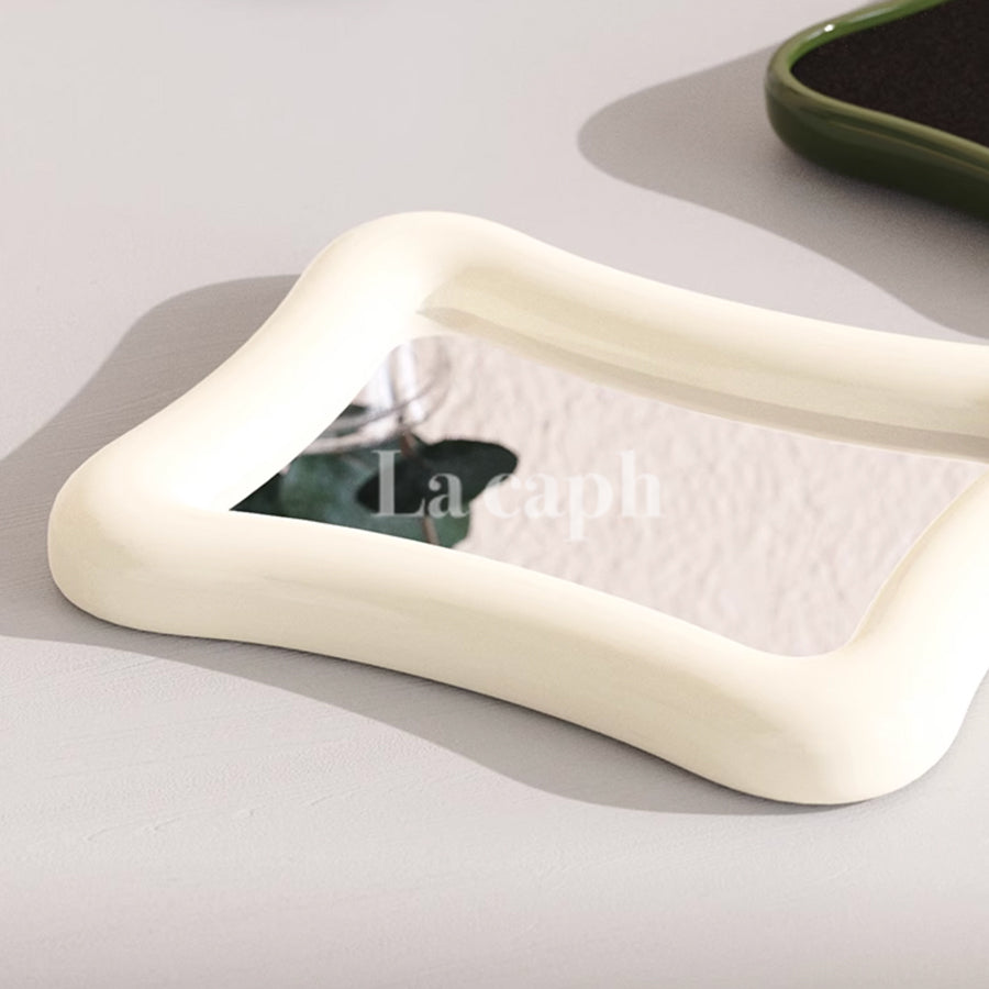 wavy frame mirror (7colors)