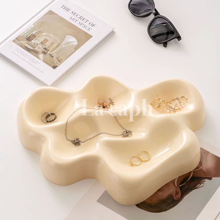 cloud shaped jewelry tray (6colors)