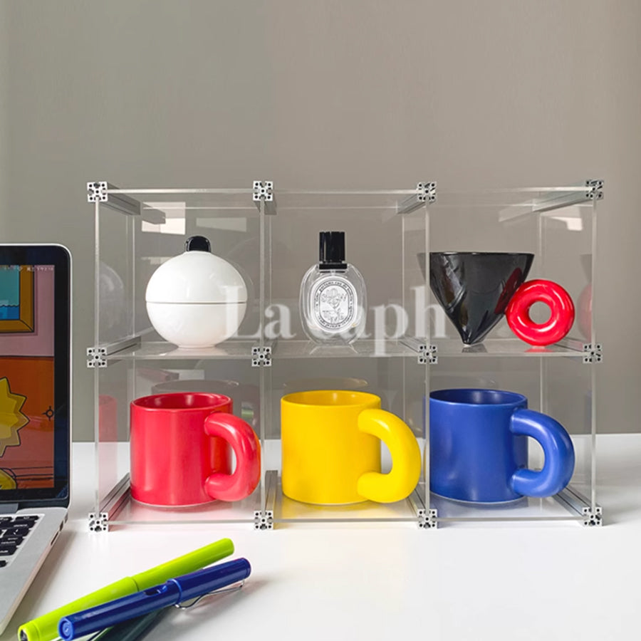 acrylic drid shelf (3size/3colors)