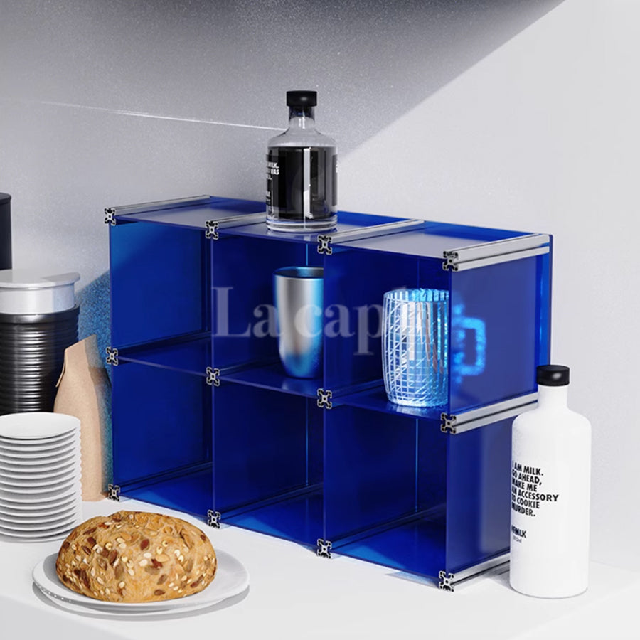 acrylic drid shelf (3size/3colors)