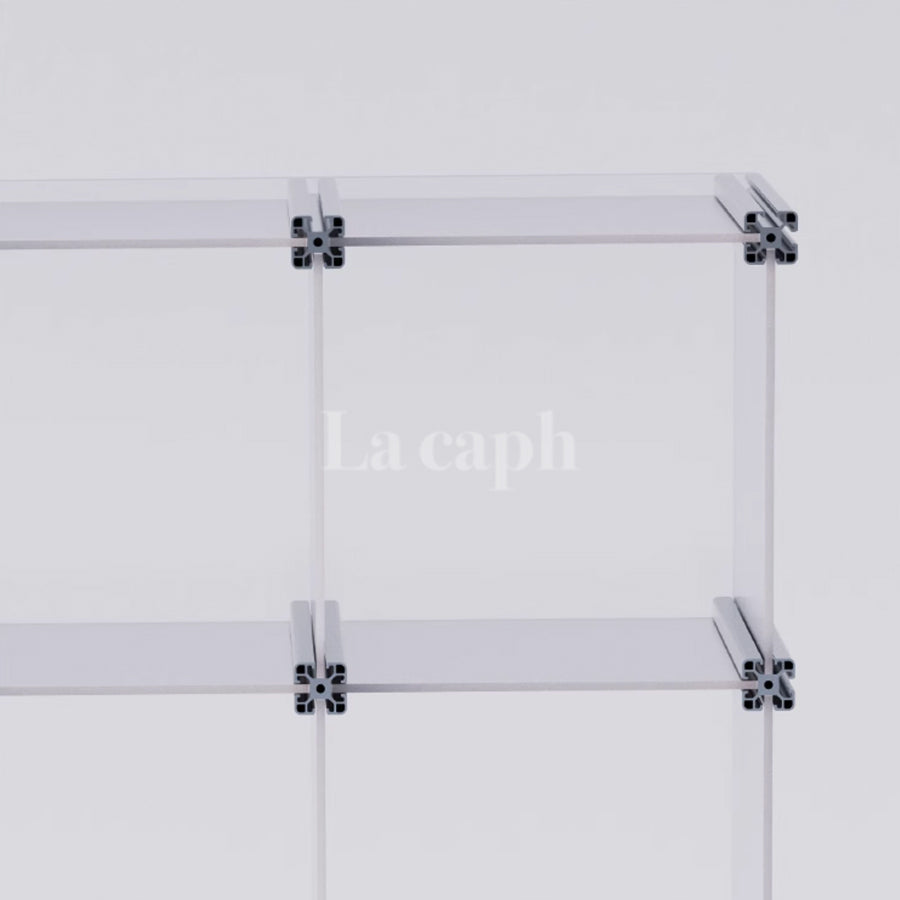 acrylic drid shelf (3size/3colors)